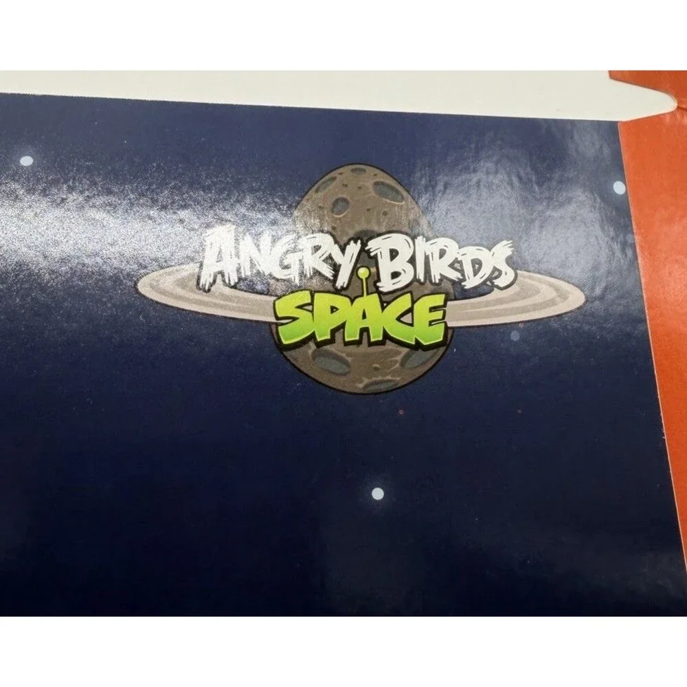 Lot Of 3 Mead Angry Birds Space 3 Ring Pocket Folders 12”x 9 3/8